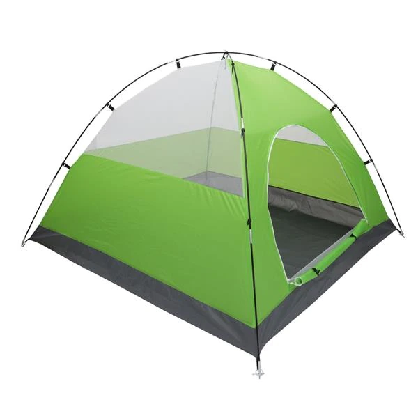 Cheap Goat Tents Double layers Camping Tents High Quality Outdoor Tents 3 4 Person Family Party Picnic Tent Waterproof Instant Cabin Beach Tents   